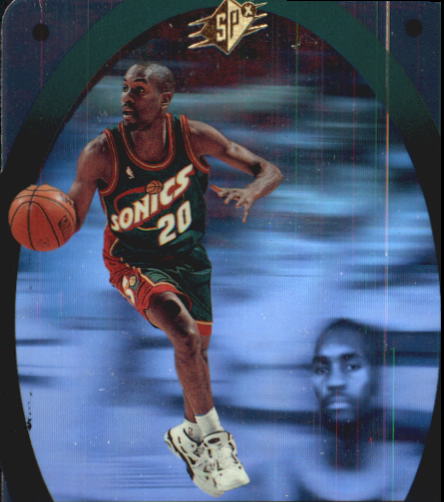 1996 SPx #45 Gary Payton