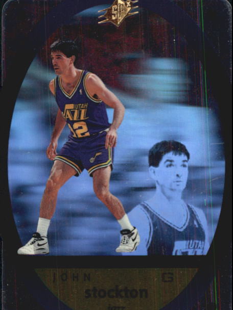 1996 SPx #48 John Stockton