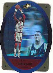 1996 SPx Gold #19 Hakeem Olajuwon
