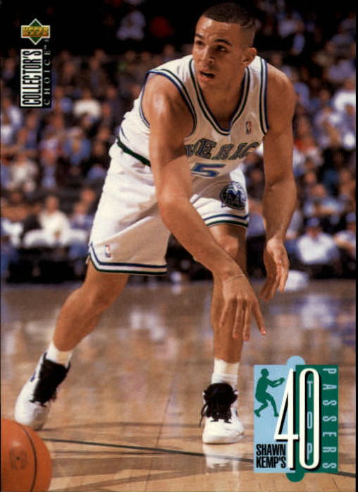 1995-96 Collector's Choice International French II #197 Jason Kidd 40