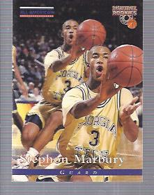 1996 Score Board Rookies #83 Stephon Marbury AA