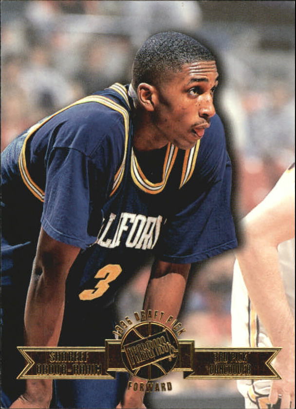 1996 Press Pass #3 Shareef Abdur-Rahim