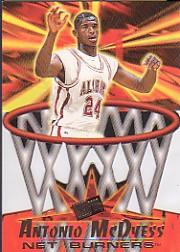 1996 Press Pass Net Burners #38 Antonio McDyess