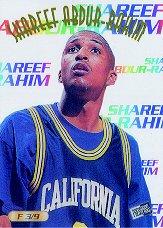1996 Press Pass Acetates #3 Shareef Abdur-Rahim