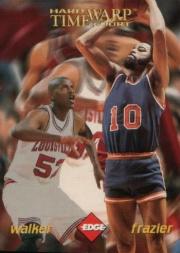 1996 Collector's Edge Time Warp #10 Samaki Walker/Walt Frazier