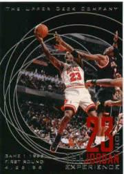1996 Upper Deck 23 Nights Jordan Experience #11 Michael Jordan/(Game 1, 1996 First Round)