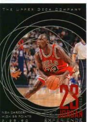 1996 Upper Deck 23 Nights Jordan Experience #18 Michael Jordan/(NBA career-high 69 points)