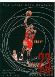 1996 Upper Deck 23 Nights Jordan Experience #21 Michael Jordan/(55 points at New York)