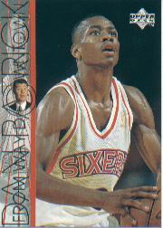 1996-97 Upper Deck #350 Allen Iverson WD