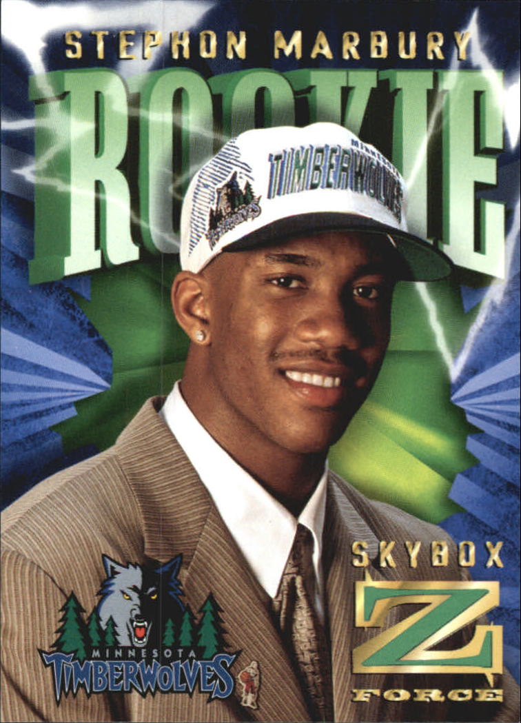 1996-97 Z-Force Z-Cling #R2 Stephon Marbury