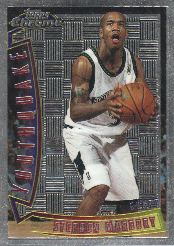 1996-97 Topps Chrome Youthquake #YQ3 Stephon Marbury