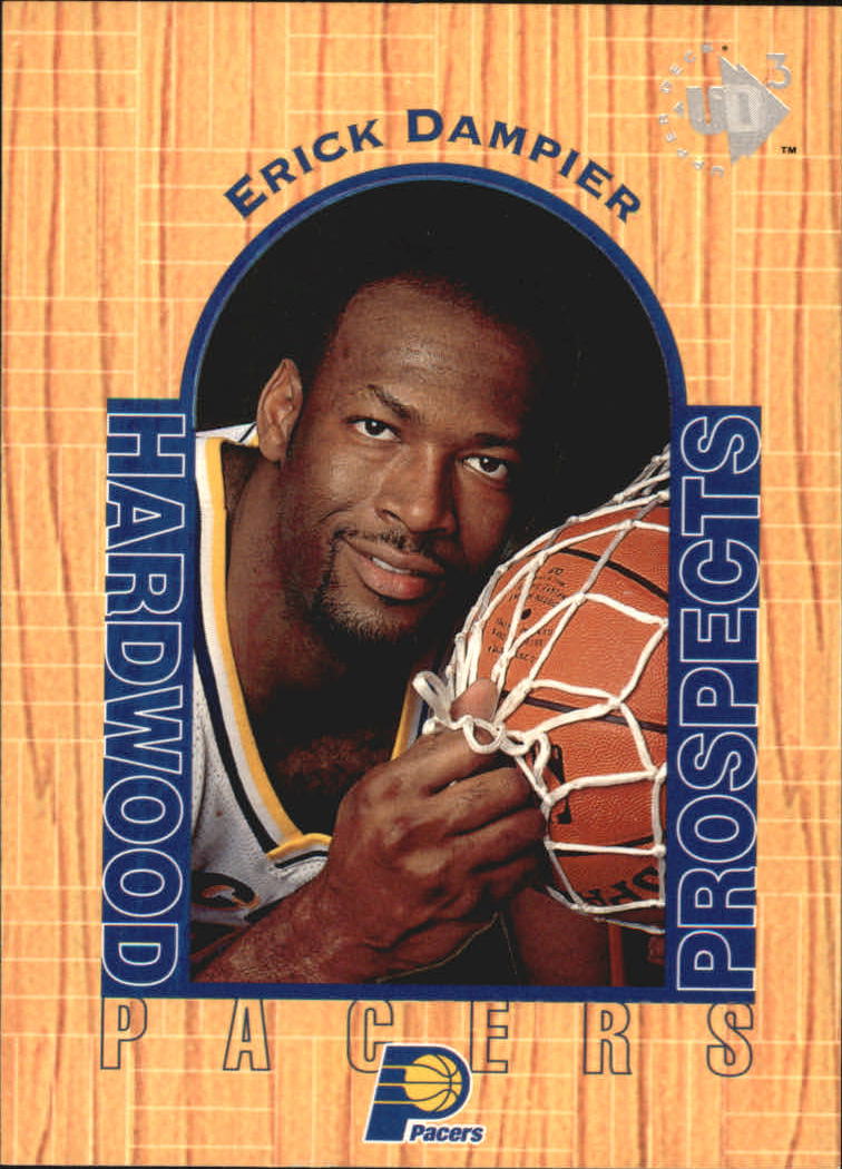 1996-97 UD3 #7 Erick Dampier RC