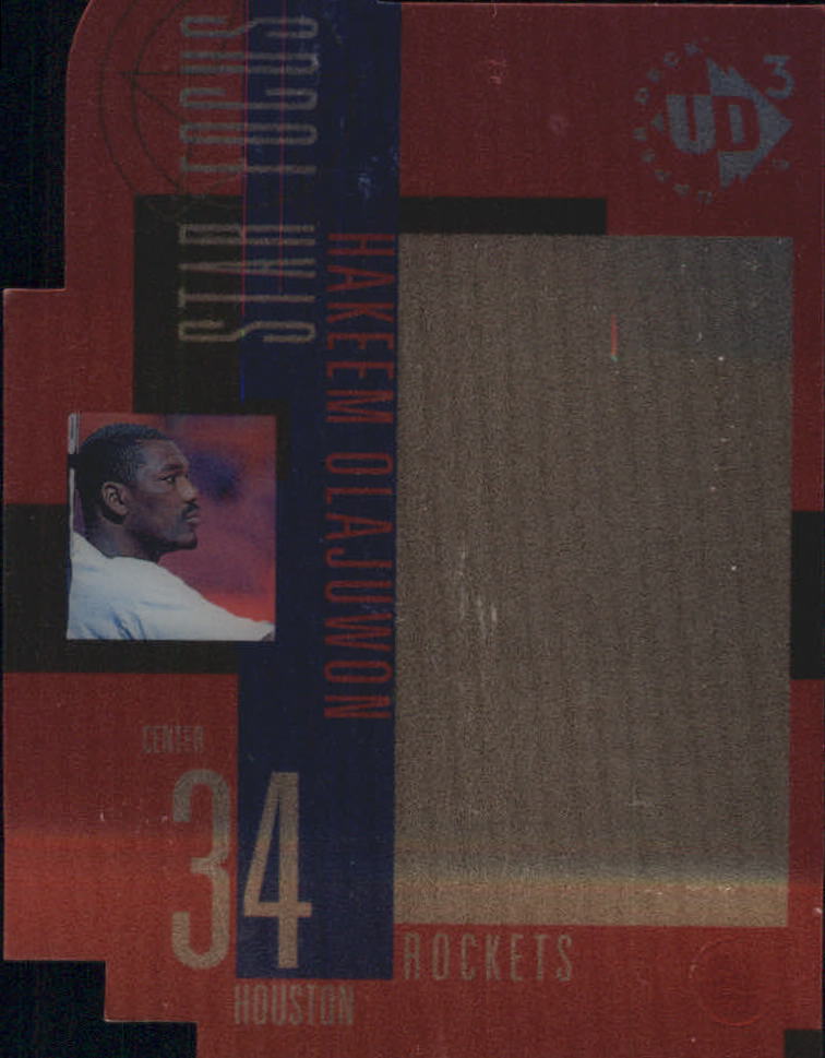 1996-97 UD3 #22 Hakeem Olajuwon