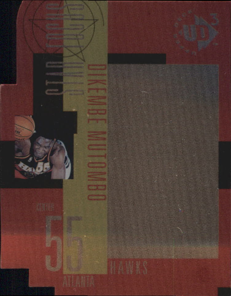 1996-97 UD3 #28 Dikembe Mutombo