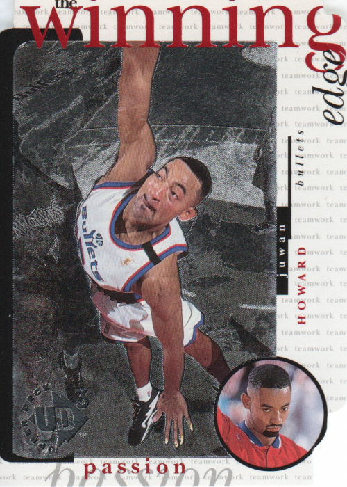 1996-97 UD3 The Winning Edge #W11 Juwan Howard