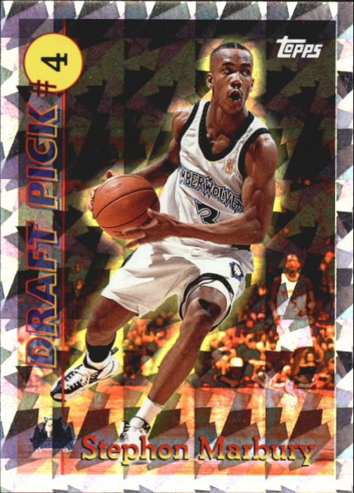 1996-97 Topps Draft Redemption #4 Stephon Marbury