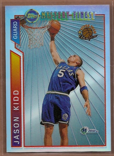 1996-97 Topps Mystery Finest Bordered Refractors #M2 Jason Kidd