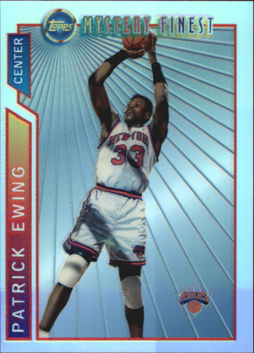 1996-97 Topps Mystery Finest Bordered Refractors #M17 Patrick Ewing