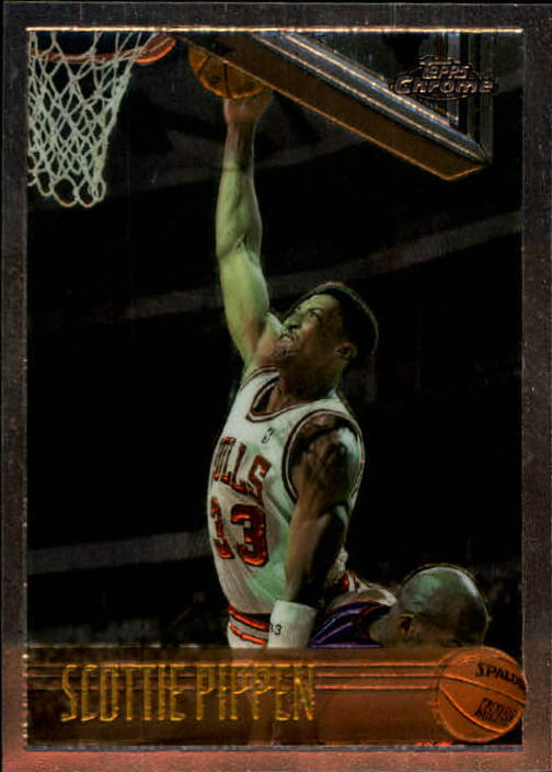 1996-97 Topps Chrome #33 Scottie Pippen