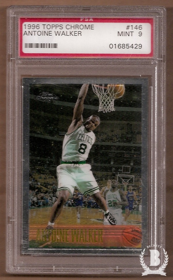 1996-97 Topps Chrome #146 Antoine Walker RC