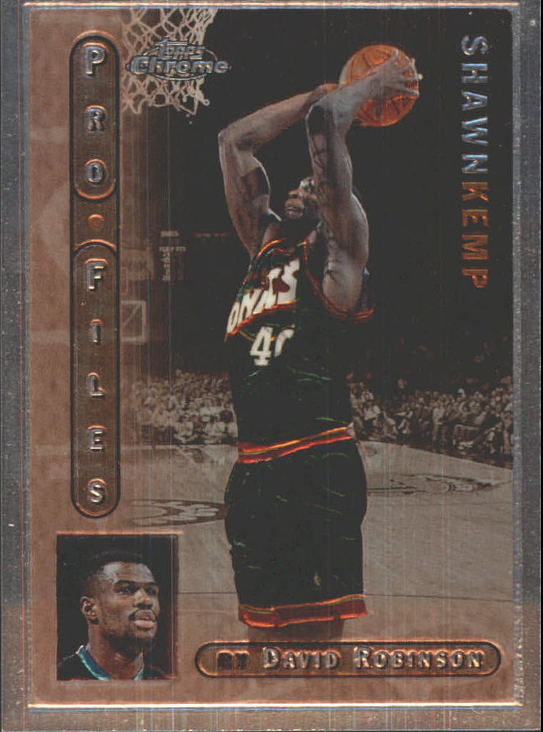 1996-97 Topps Chrome Pro Files #PF2 Shawn Kemp