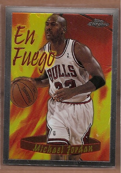 1996-97 Topps Chrome Season's Best #SB1 Michael Jordan