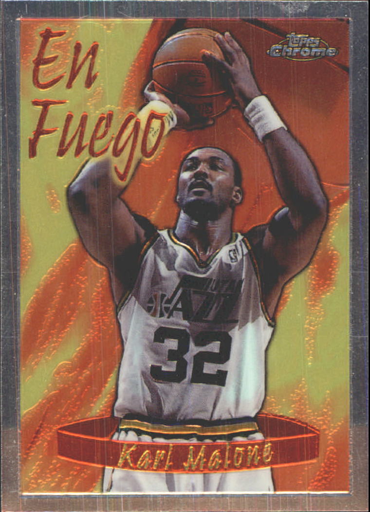 1996-97 Topps Chrome Season's Best #SB4 Karl Malone