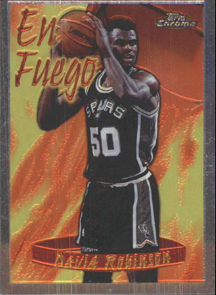 1996-97 Topps Chrome Season's Best #SB5 David Robinson
