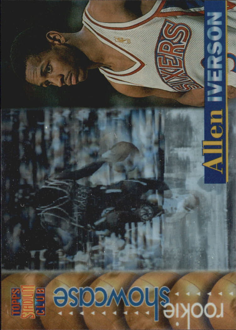 1996-97 Stadium Club Rookie Showcase #RS25 Allen Iverson