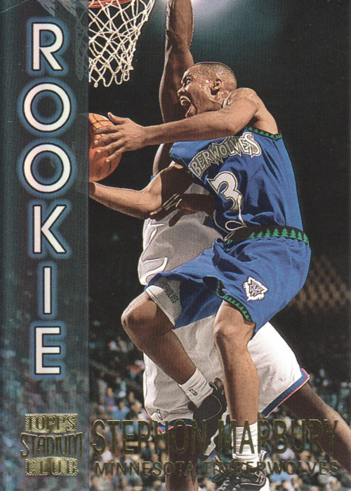 1996-97 Stadium Club Rookies 2 #R6 Stephon Marbury