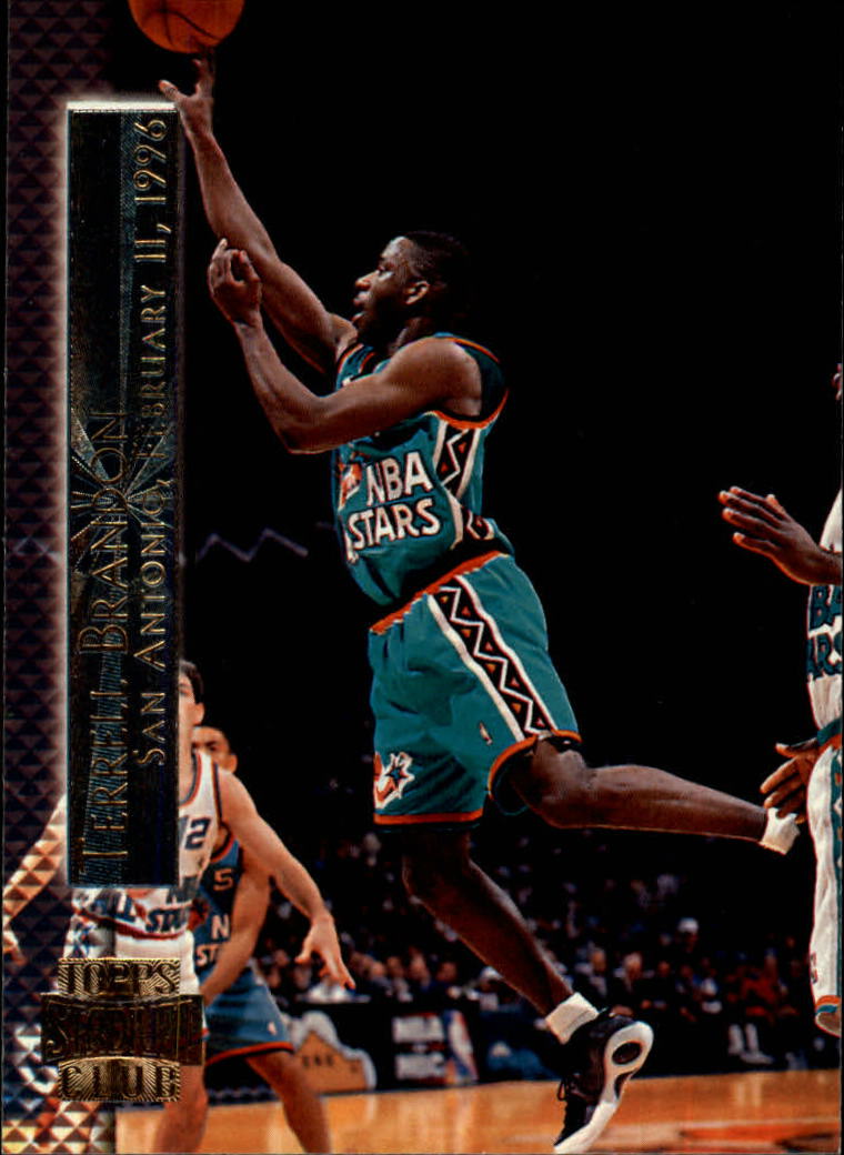 1996-97 Stadium Club Shining Moments #SM14 Terrell Brandon