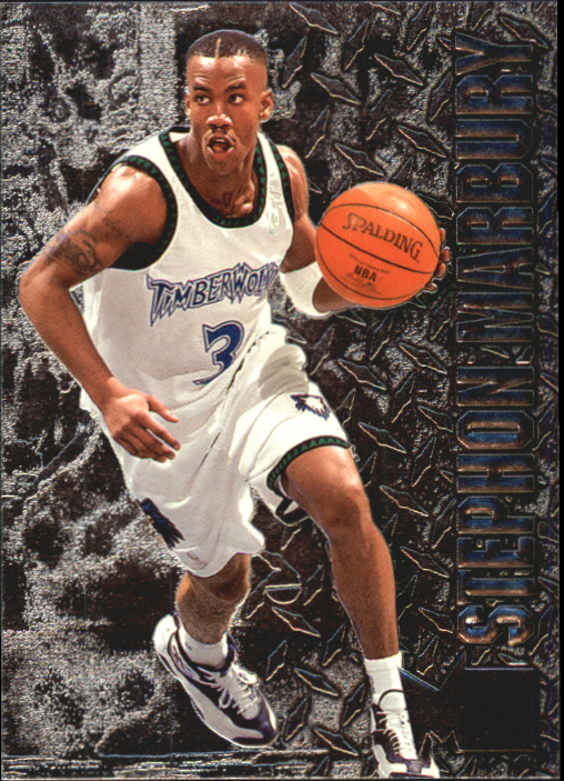 1996-97 Metal Precious Metal #189 Stephon Marbury