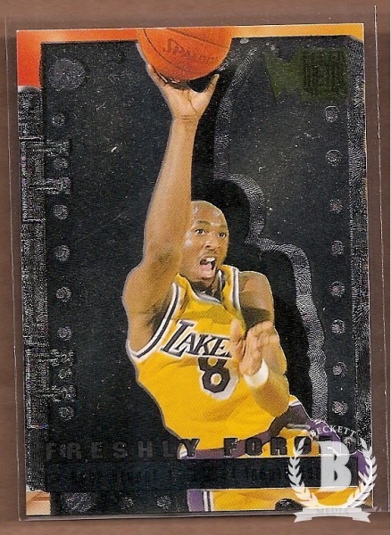 1996-97 Metal Freshly Forged #3 Kobe Bryant