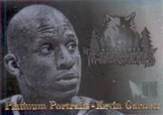 1996-97 Metal Platinum Portraits #2 Kevin Garnett