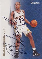 1996-97 SkyBox Premium Autographics #4 B.J. Armstrong
