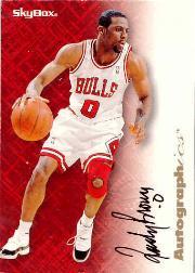 1996-97 SkyBox Premium Autographics #11 Randy Brown