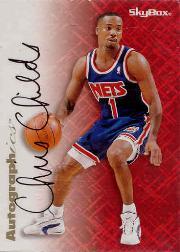 1996-97 SkyBox Premium Autographics #13 Chris Childs