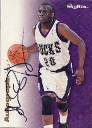 1996-97 SkyBox Premium Autographics #17 Sherman Douglas