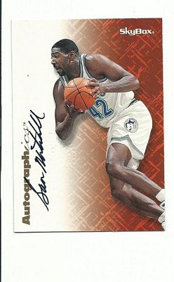 1996-97 SkyBox Premium Autographics #52 Sam Mitchell