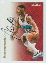 1996-97 SkyBox Premium Autographics #55 Lawrence Moten