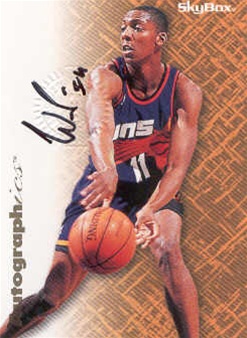 1996-97 SkyBox Premium Autographics #66 Wesley Person