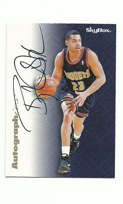 1996-97 SkyBox Premium Autographics #81 Bryant Stith