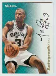 1996-97 SkyBox Premium Autographics #93 Monty Williams