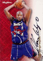 1996-97 SkyBox Premium Autographics #95 Sharone Wright