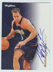 1996-97 SkyBox Premium Autographics Blue #44 Don MacLean