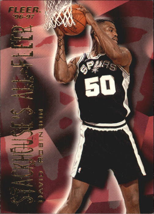 1996-97 Fleer Stackhouse's All-Fleer #12 David Robinson