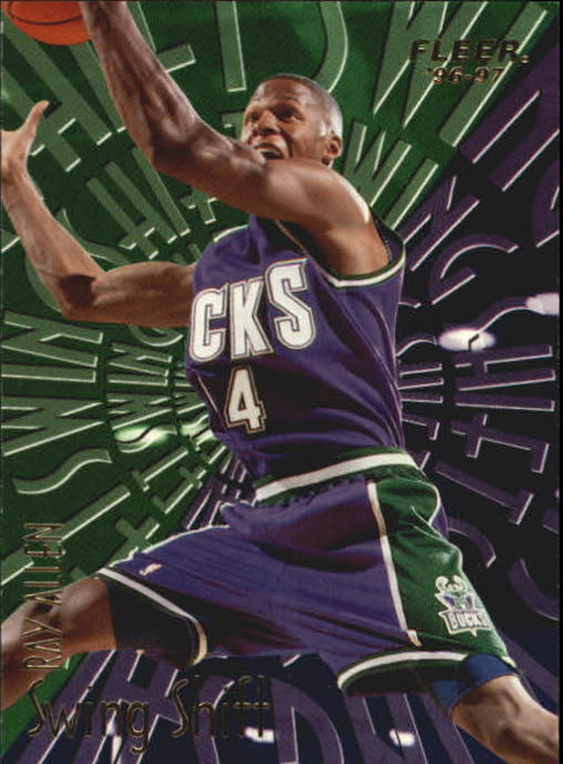 1996-97 Fleer Swing Shift #1 Ray Allen