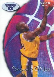 1996-97 Fleer Total O #9 Shaquille O'Neal