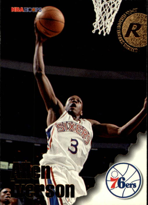 1996-97 Hoops #295 Allen Iverson RC