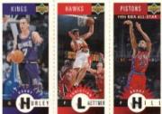 1996-97 Collector's Choice Mini-Cards Gold #M25 Bobby Hurley/Christian Laettner/Grant Hill